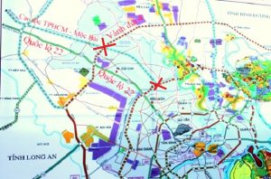 Quy hoạch cao tốc mộc bài hcm