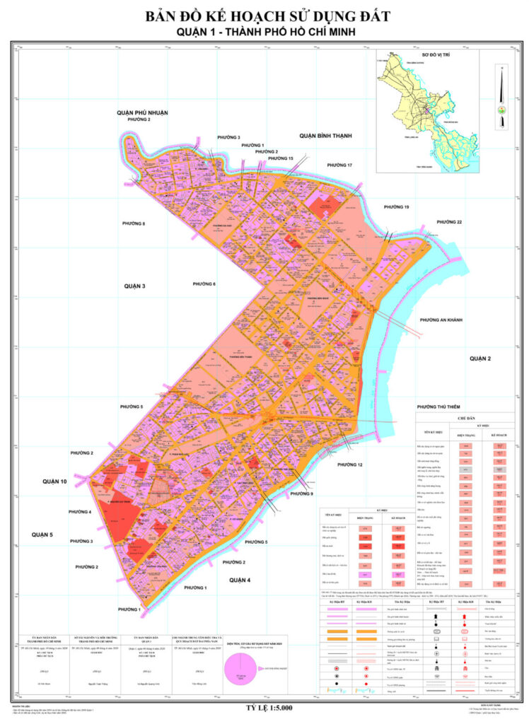 Chia sẻ các thông tin, bản đồ quy hoạch quận 1 TPHCM giai đoạn 2021 – 2030, tầm nhìn đến năm 2050