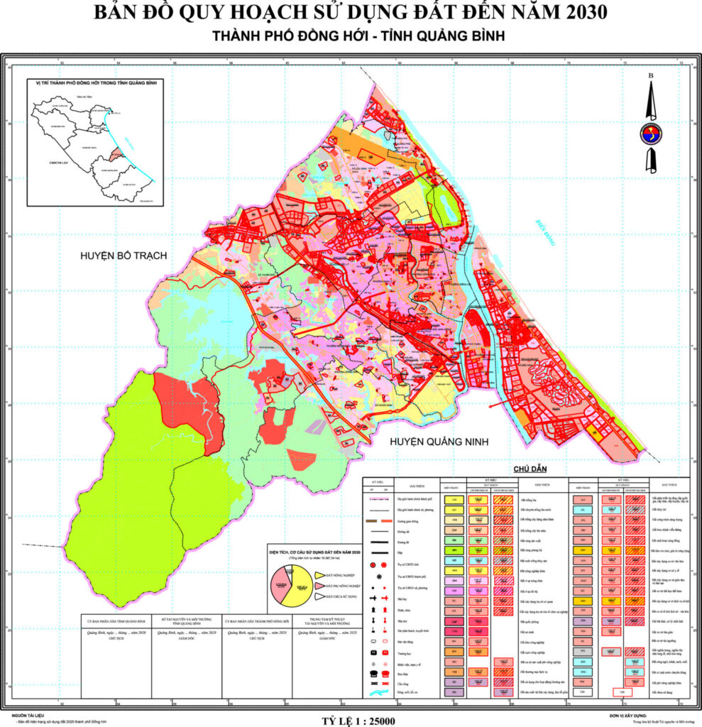 Chia sẻ thông tin, bản đồ quy hoạch thành phố Đồng Hới giai đoạn 2021 – 2030 đầy đủ nhất.