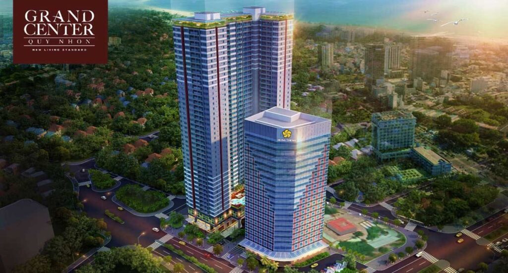 Phối cảnh Dự án Căn hộ Grand Center Quy Nhơn Bình Định