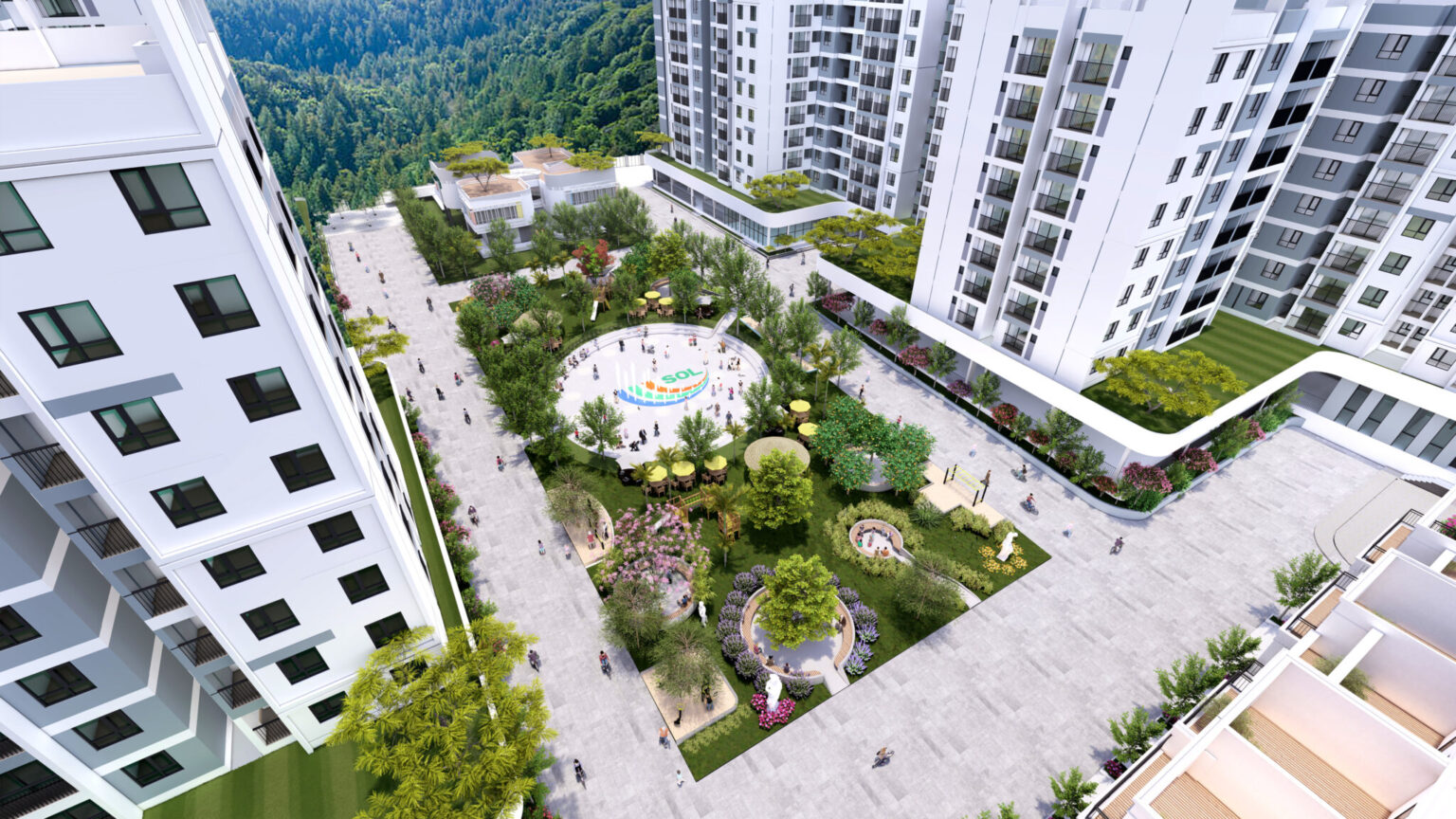 Tiện ích dự án chung cư solrise